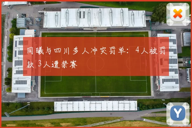 同曦与四川多人冲突罚单：4人被罚款 3人遭禁赛